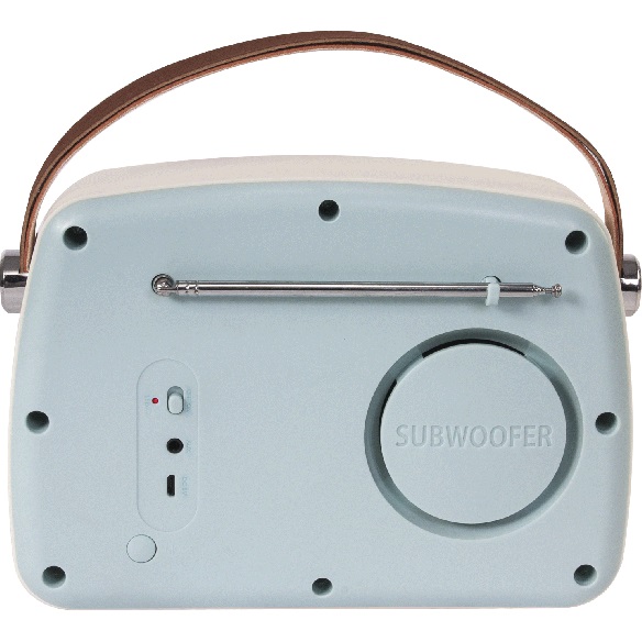 Radio fm portabil nostagia 15w cu functie bluetooth/aux