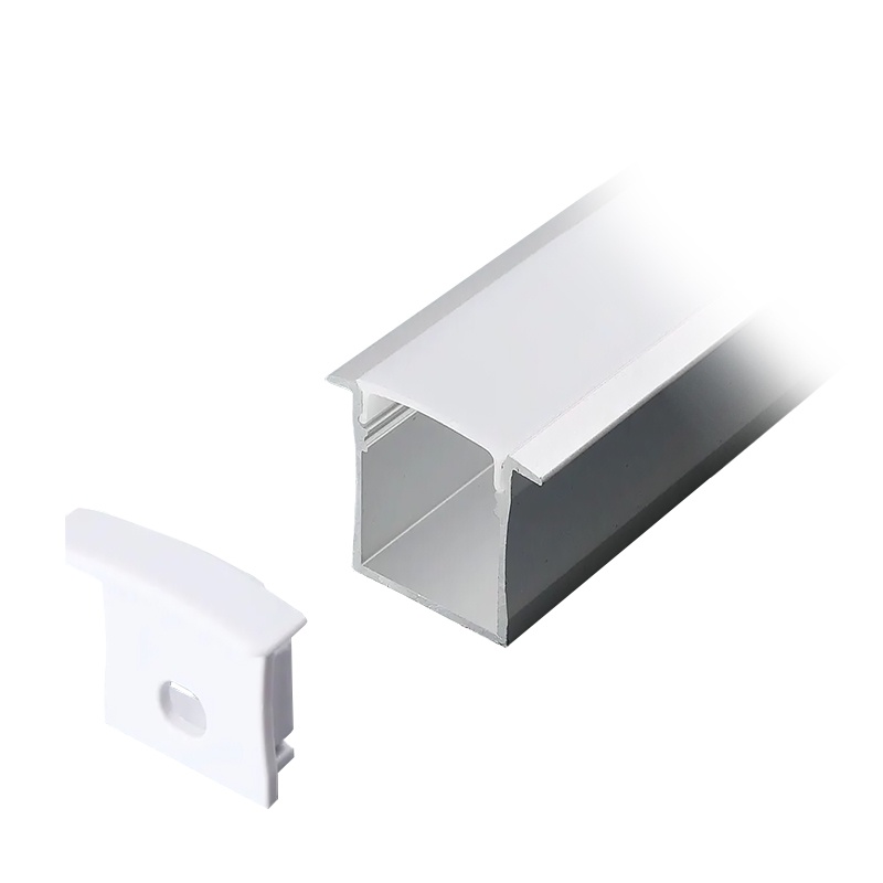 Profil aluminiu pentru banda LED V-tac 2m 30mm x 20mm alb