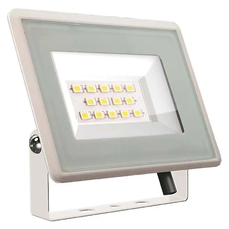 Proiector LED V-tac,10W, 750 lm, lumina rece, IP65, alb