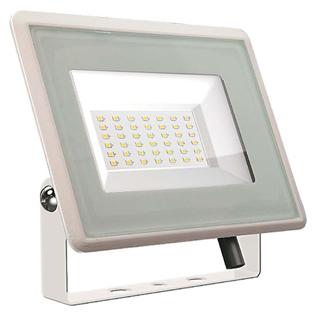 Proiector LED V-tac, 30W, 2510 lm, lumina neutra, 4000K, IP65, alb