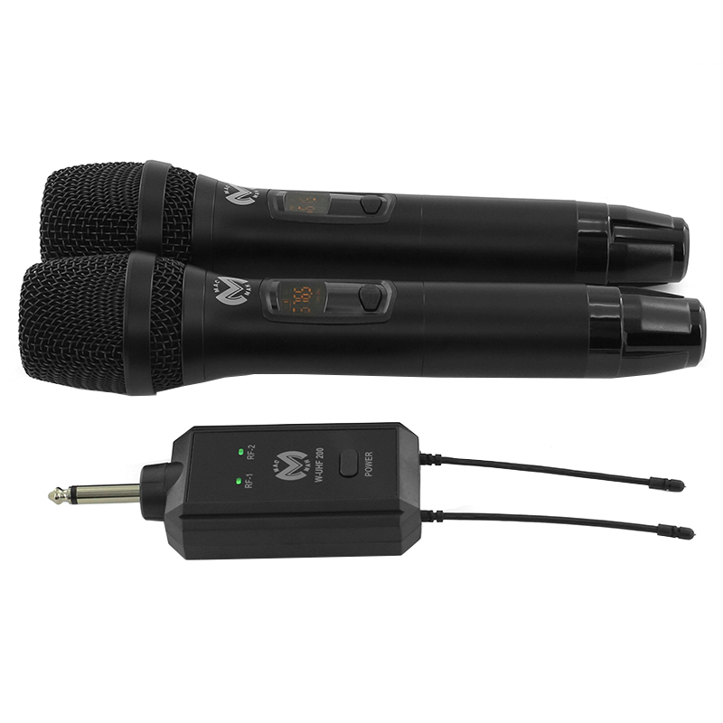 Set 2 microfoane uhf wireless