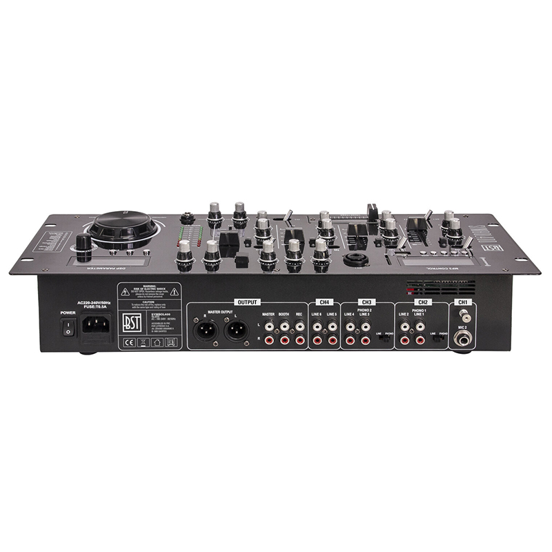 Mixer 4 canale 9 intrari usb/sd bst