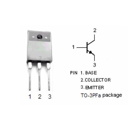 Tranzistor npn comutatie 8a 45w izolat bu2508af