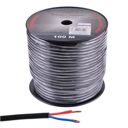Cablu difuzor rotund 2x2.5mm + bumbac azusa
