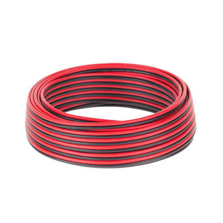 Cablu difuzor cca 2x0.75mm rosu/negru 10m