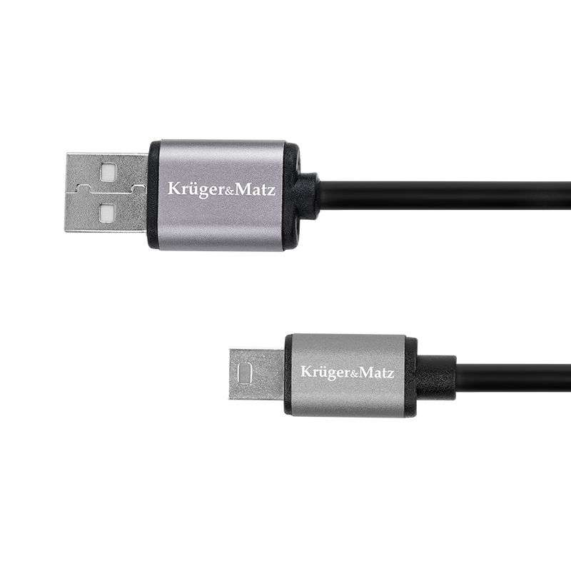 Cablu usb - mini usb 1m basic k&m