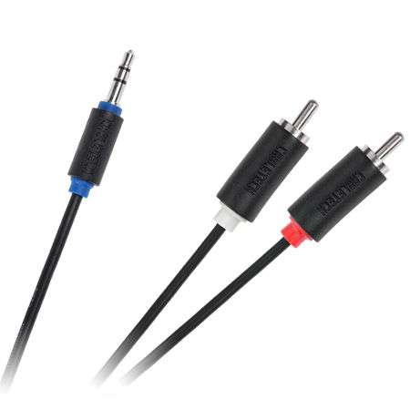 Cablu jack 3.5 - 2rca cabletech standard 1.8m