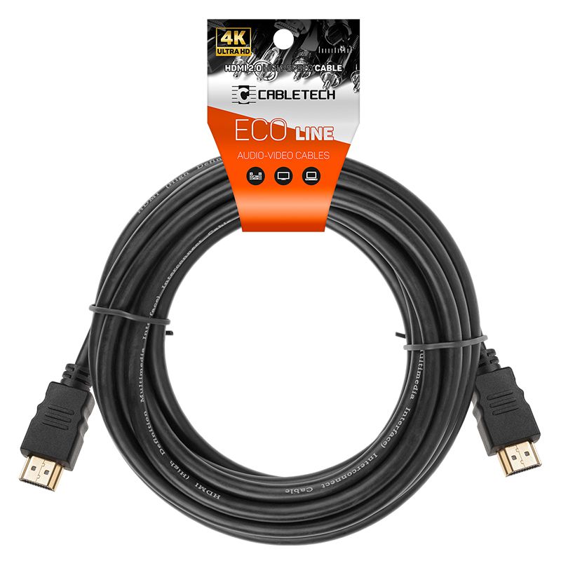 Cablu hdmi - hdmi 2.0 10m cabletech eco-line