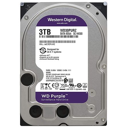 HDD 3TB, Sata3, 64MB WD Purple