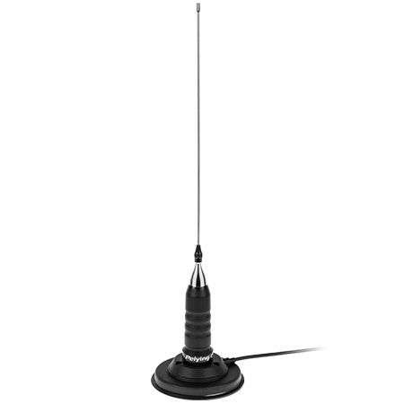 Antena radio CB 60cm Peiying 1 m, cu magnet