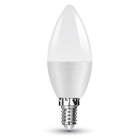 Bec LED E14 7W alb cald V-TAC 3000K ,cip samsung