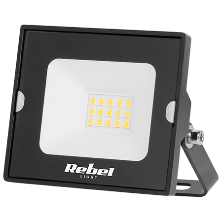 Proiector LED Rebel, 10W, 850lm, lumina neutra, 4000K, IP65